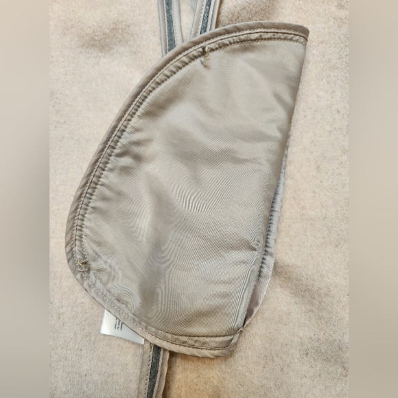 Laundry by Shelli Segal Drape Front Wool Blend Coat, Grey and Light Pink… - Picture 14 of 16